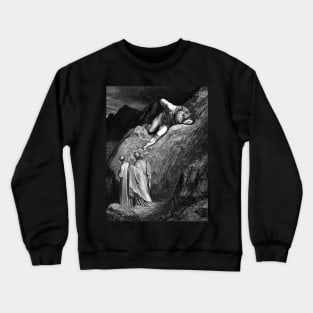 High Resolution Gustave Doré Illustration The Minotaur Crewneck Sweatshirt